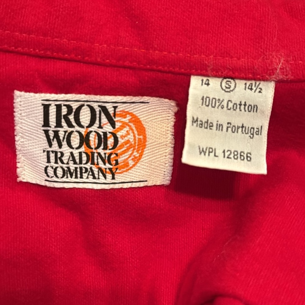 Ironwood trading company button down size small​ - Picture 4 of 4